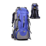 Waterproof 45L+5L Hiking Camping Mountain Outdoor Sports Bag Climbing Backpack With Rain Cover